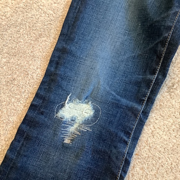 NEW AG Adriano Goldschmied Ballad Slim Boot Cut Jeans Made in USA size 25 - Picture 7 of 16